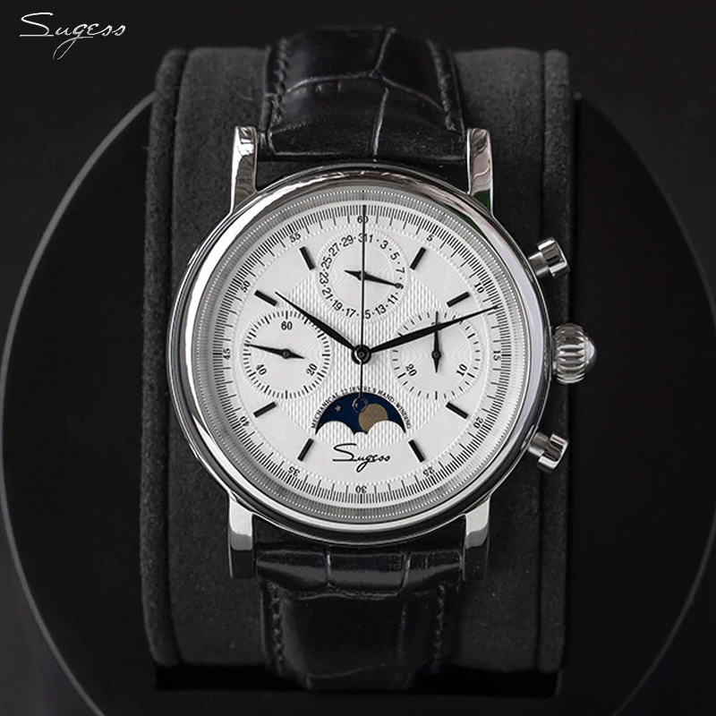 Omega Watch Constellation - Relógio Masculino Sugess com Movimento Original