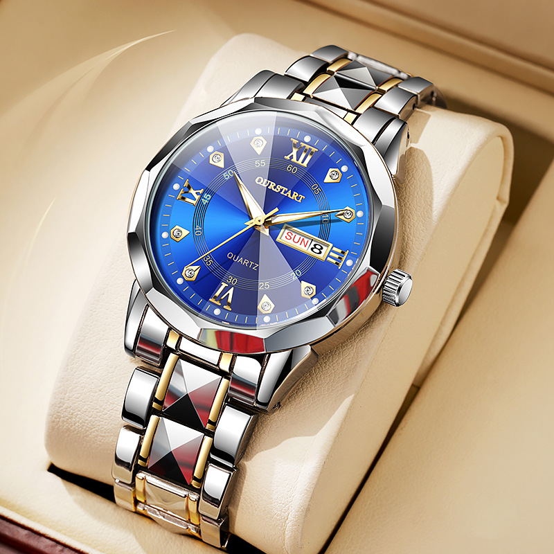 Cartier Watch Tank - Relógio Masculino de Marca TOP, Estilo