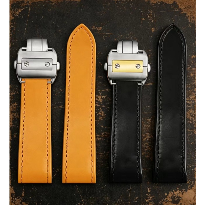 Cartier Watch Tank - Pulseira de relógio de couro genuíno