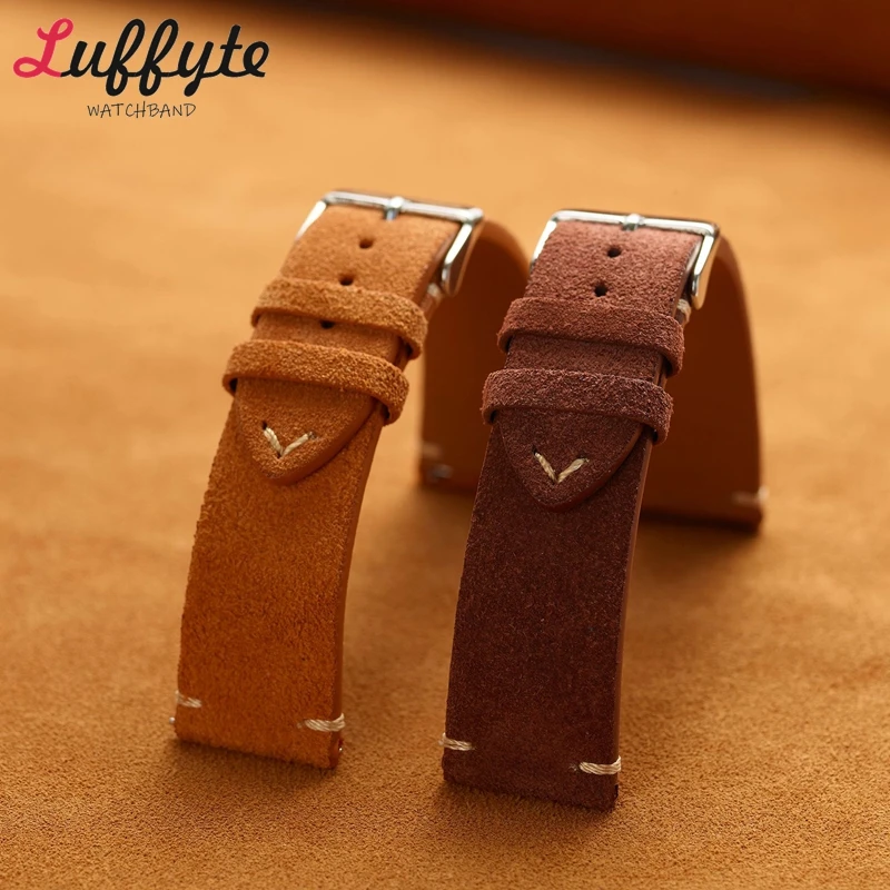 Pulseiras de relógio de couro  - Suede Strap Watch avaliação e preço