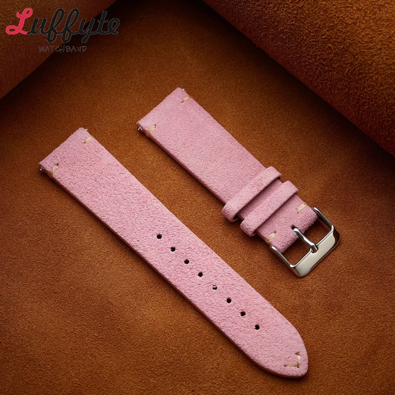 Pulseiras de relógio de couro  - Suede Strap Watch avaliação e preço