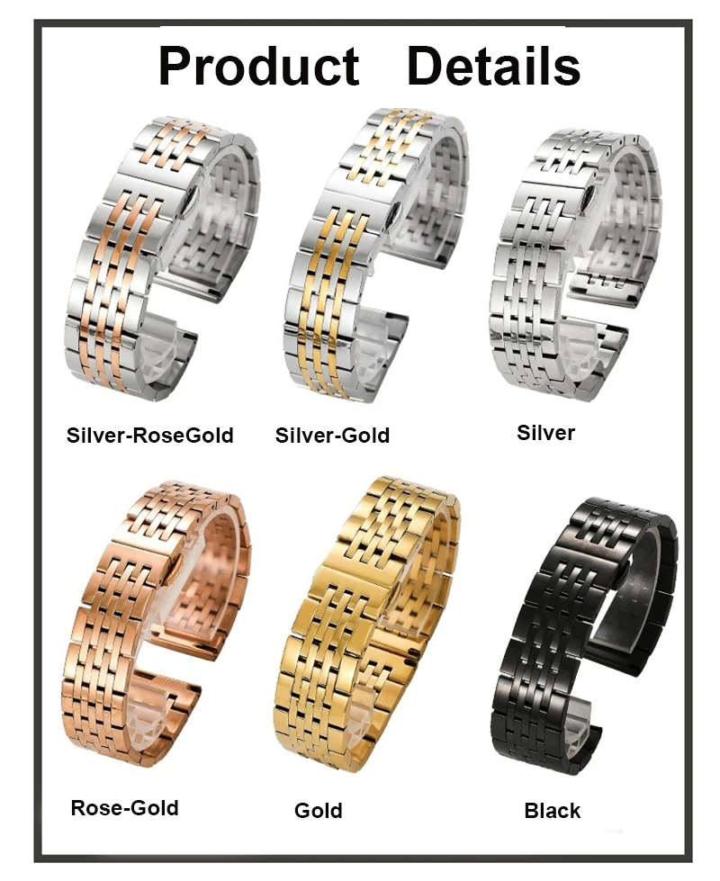 Pulseira de relógio de aço ino - Butterfly Clasp Deployant avaliação e preço