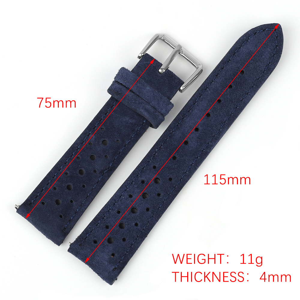 Pulseira de relógio de couro d - Suede Strap Watch avaliação e preço