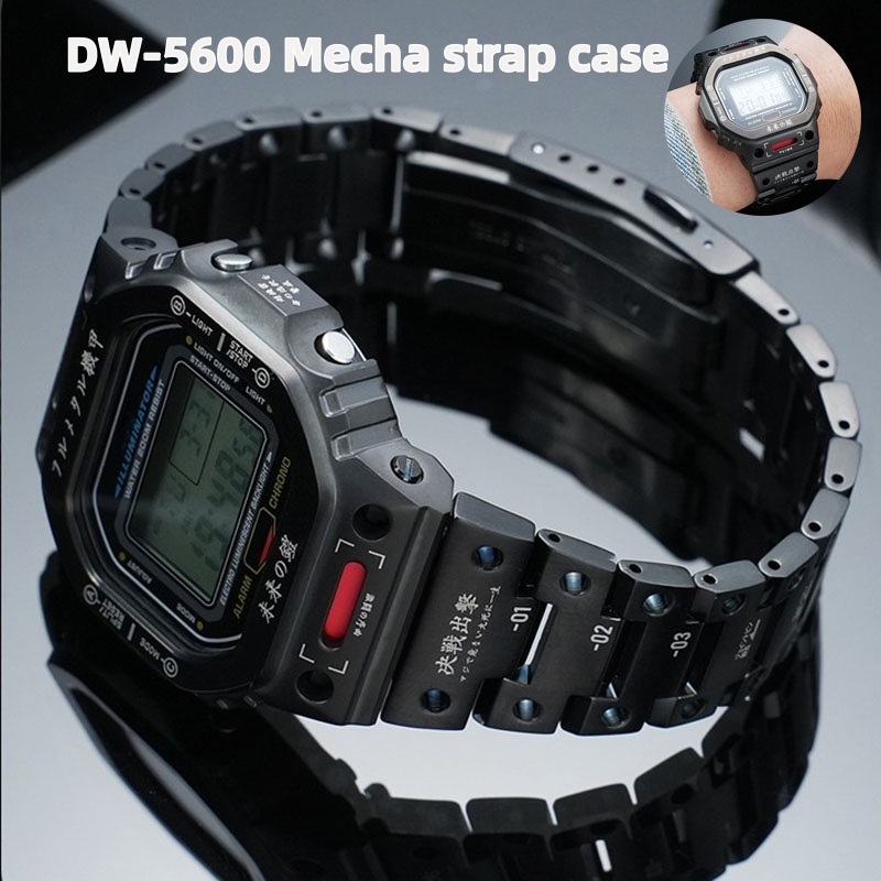Estojo e Pulseira MechWarrior  - Casio Watch G-Shock Dw-5600 avaliação e preço