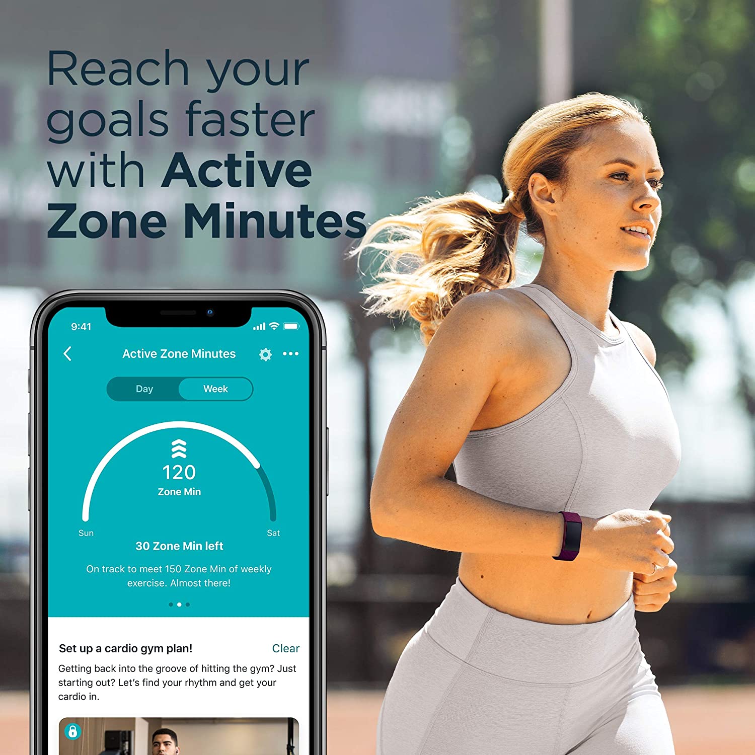 Original Fitbit Carregador 4 B - Silicone Band Women avaliação e preço