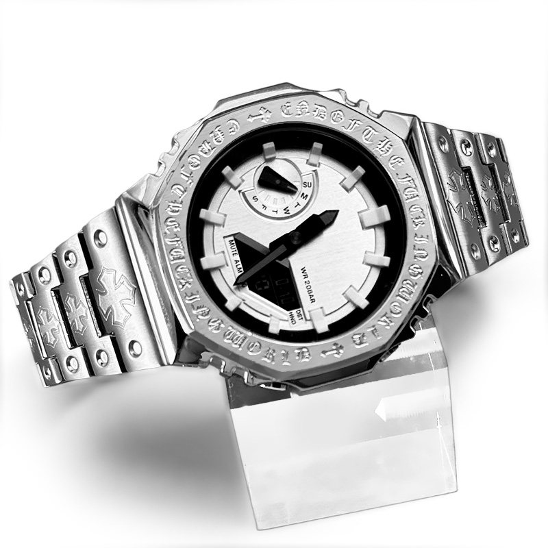 Pulseira de aço inoxidável ga  - Casio Watch G-Shock Ga-2100 avaliação e preço