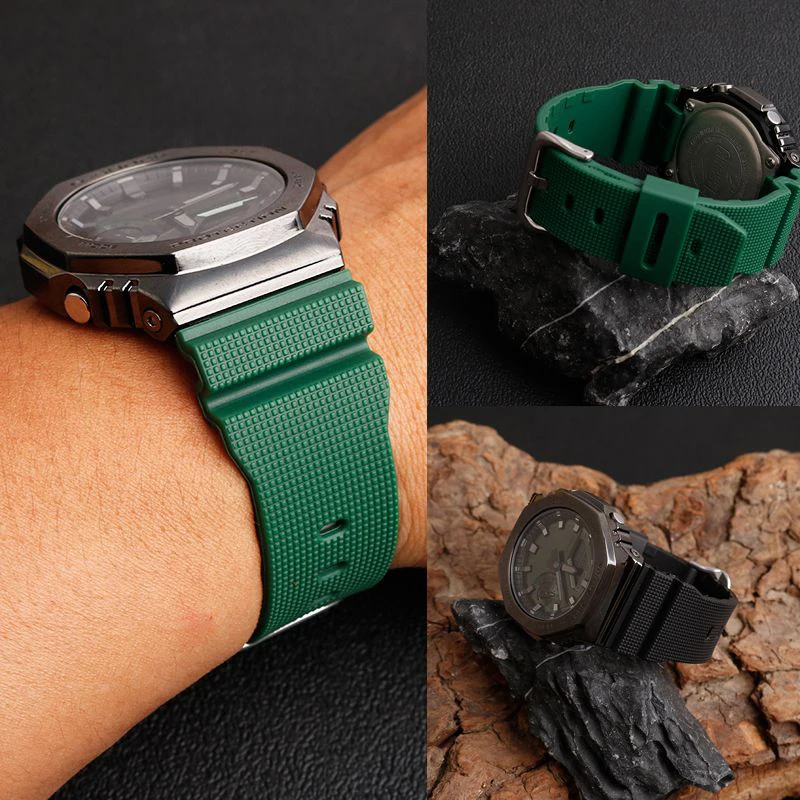 Pulseira de borracha esportiva - Casio Watch G-Shock Ga-2100 avaliação e preço