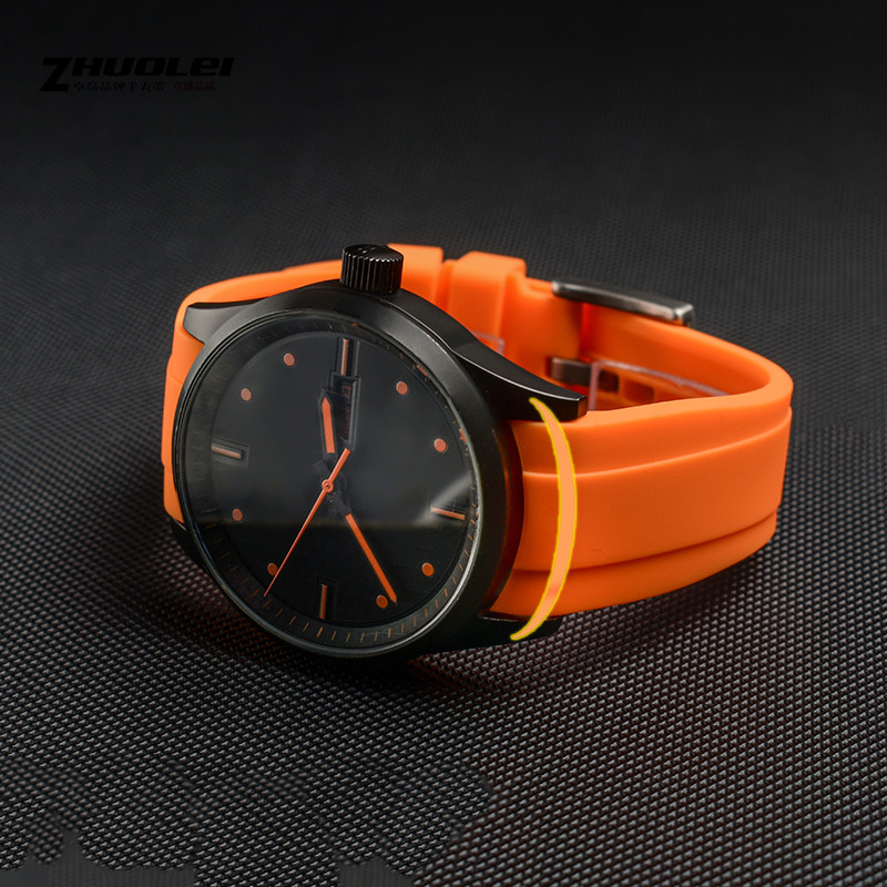 Curvo Interface Pulseira de bo - Rubber Strap Diver avaliação e preço