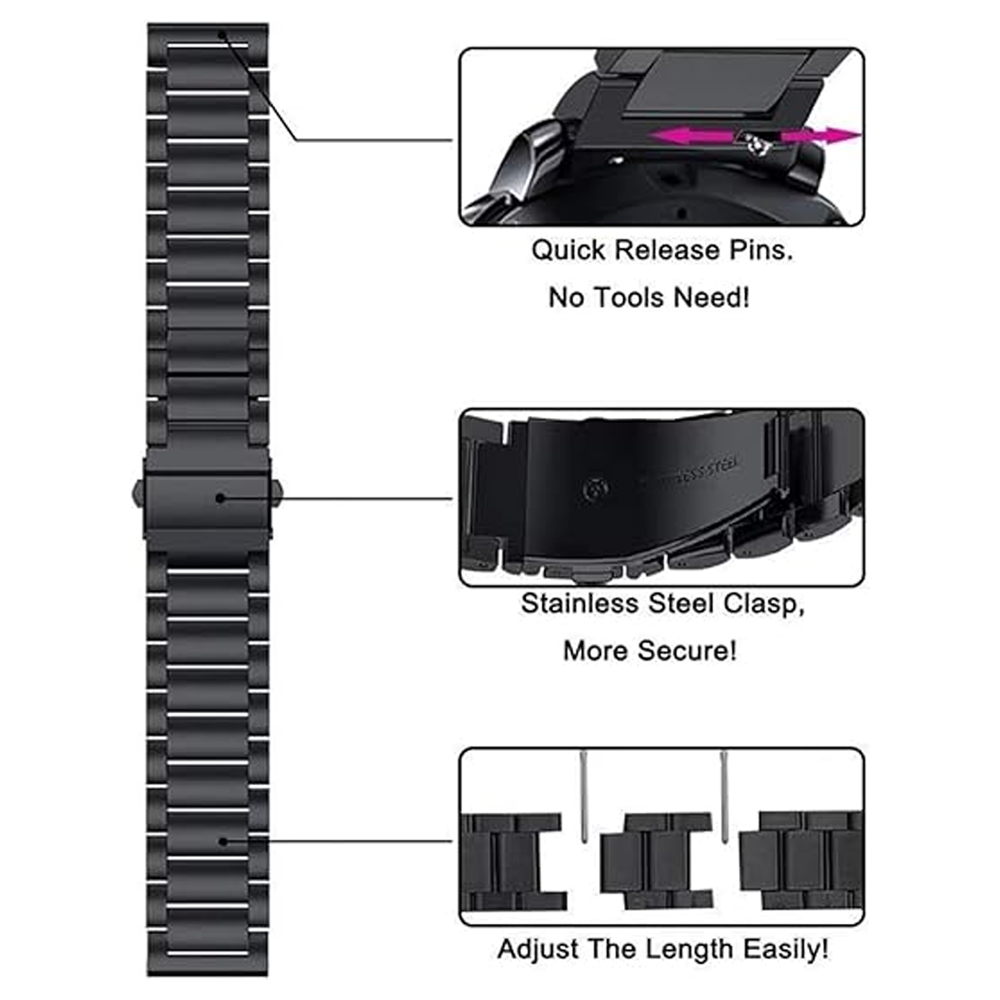 Pulseiras luxuosas para redmi  - Butterfly Clasp Deployant avaliação e preço
