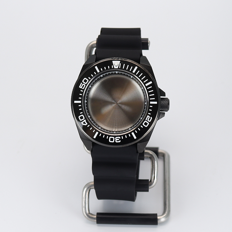 43.8mm mergulhador caixa de re - Rubber Strap Diver avaliação e preço