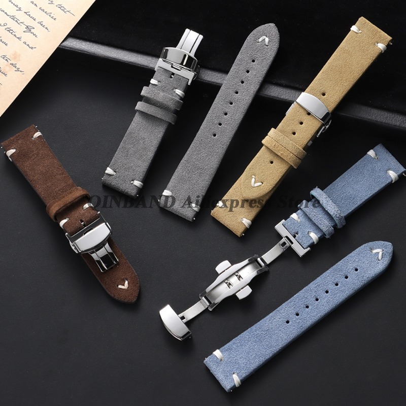 Pulseira de Couro Suede Vintag - Suede Strap Watch avaliação e preço
