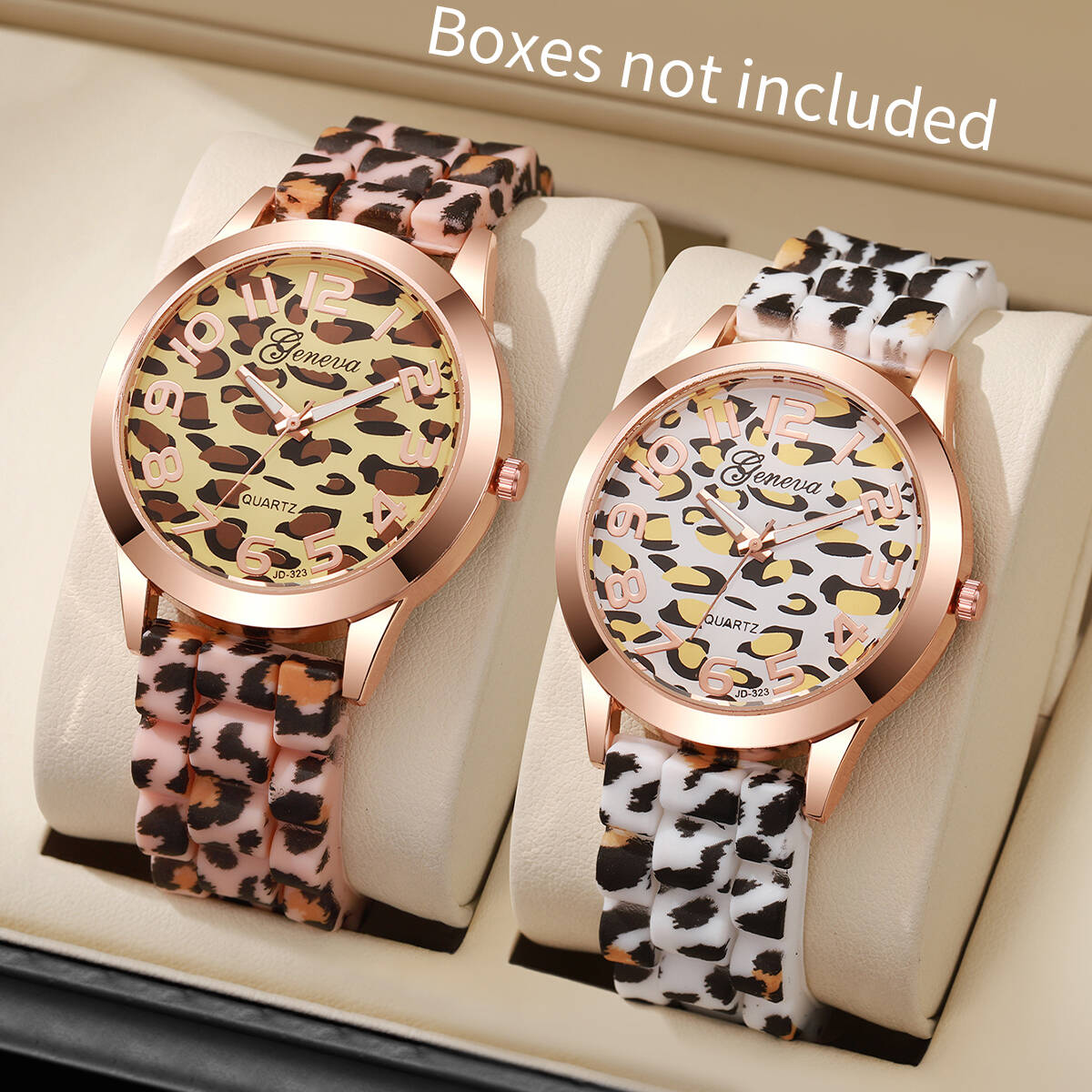 Conjunto de 2 relógios feminin - Silicone Band Women avaliação e preço