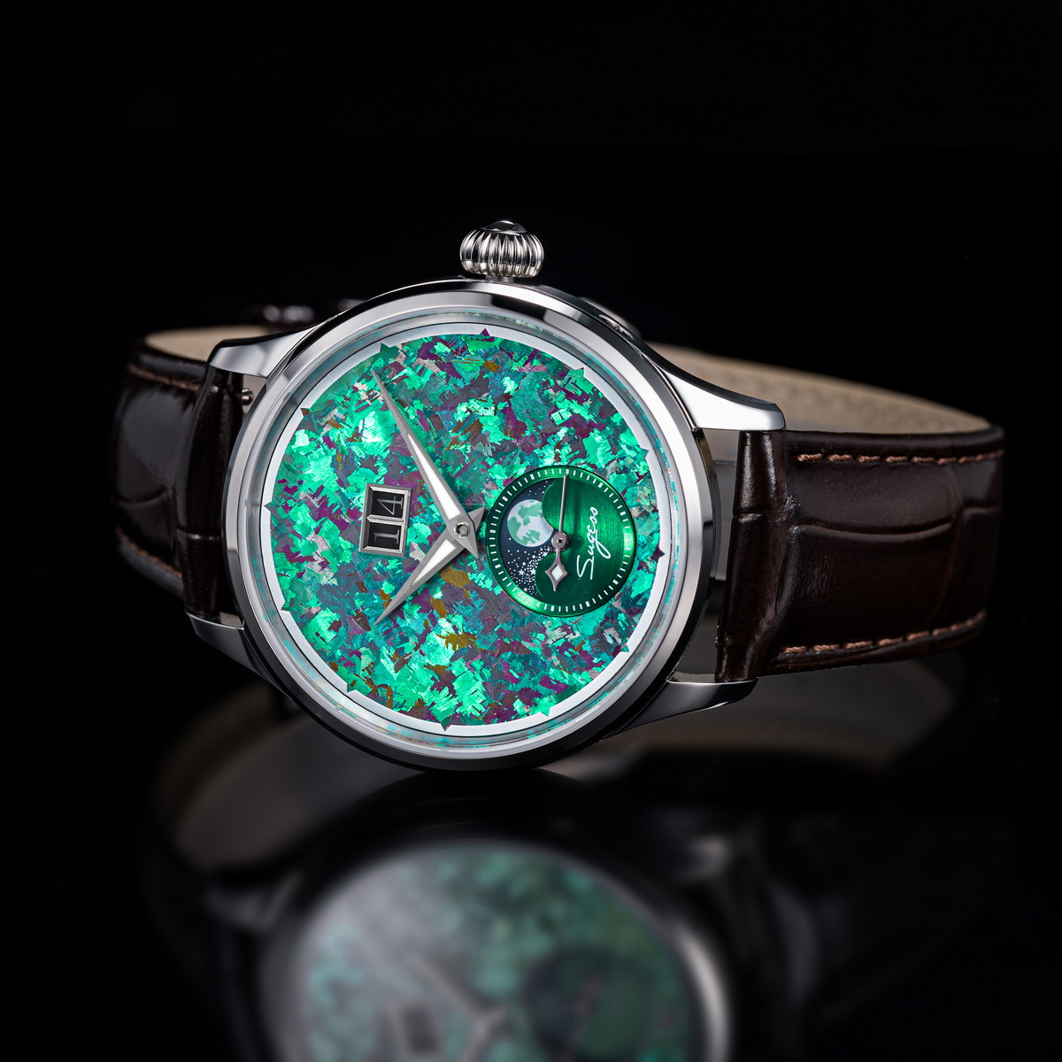Relógio Masculino Sugess com M - Omega Watch Constellation avaliação e preço