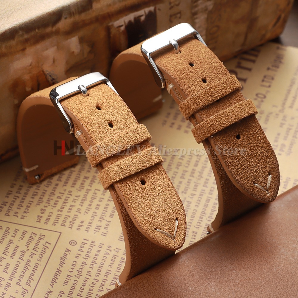 Pulseira de relógio em camurça - Suede Strap Watch avaliação e preço