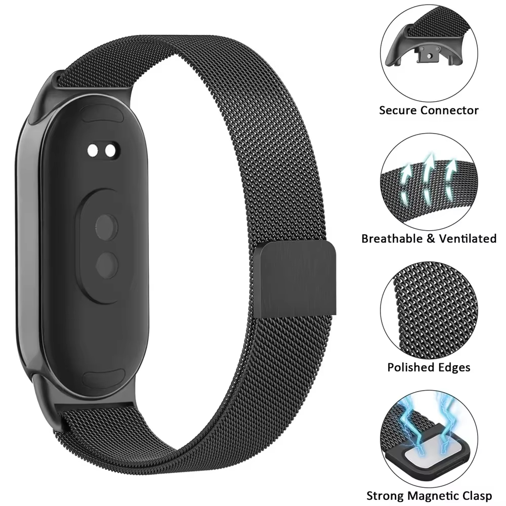 Pulseira de metal com fecho de - Milanese Loop Magnetic avaliação e preço
