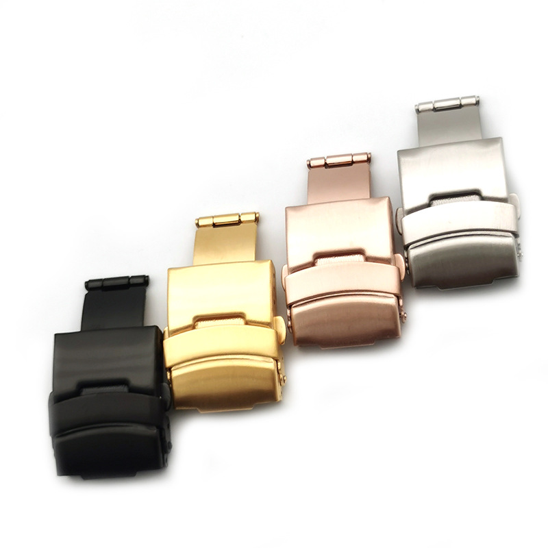 16mm 18mm 20mm 22mm 24mm aço i - Butterfly Clasp Deployant avaliação e preço