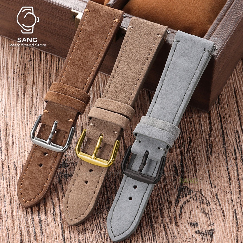 Pulseiras de Relógio de Couro  - Suede Strap Watch avaliação e preço