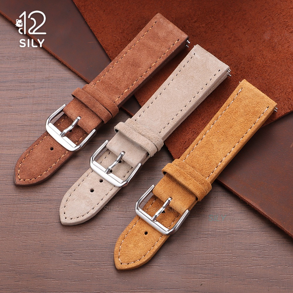 Pulseiras de relógio de 18 mm, - Suede Strap Watch avaliação e preço