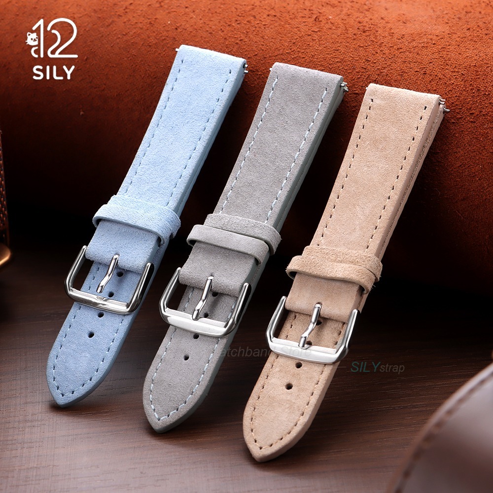 Pulseiras de relógio de 18 mm, - Suede Strap Watch avaliação e preço