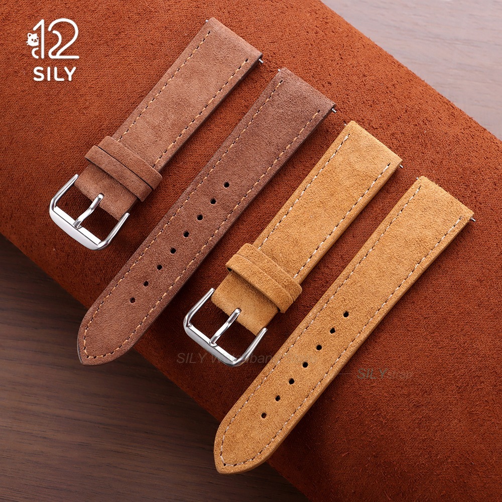 Pulseiras de relógio de 18 mm, - Suede Strap Watch avaliação e preço