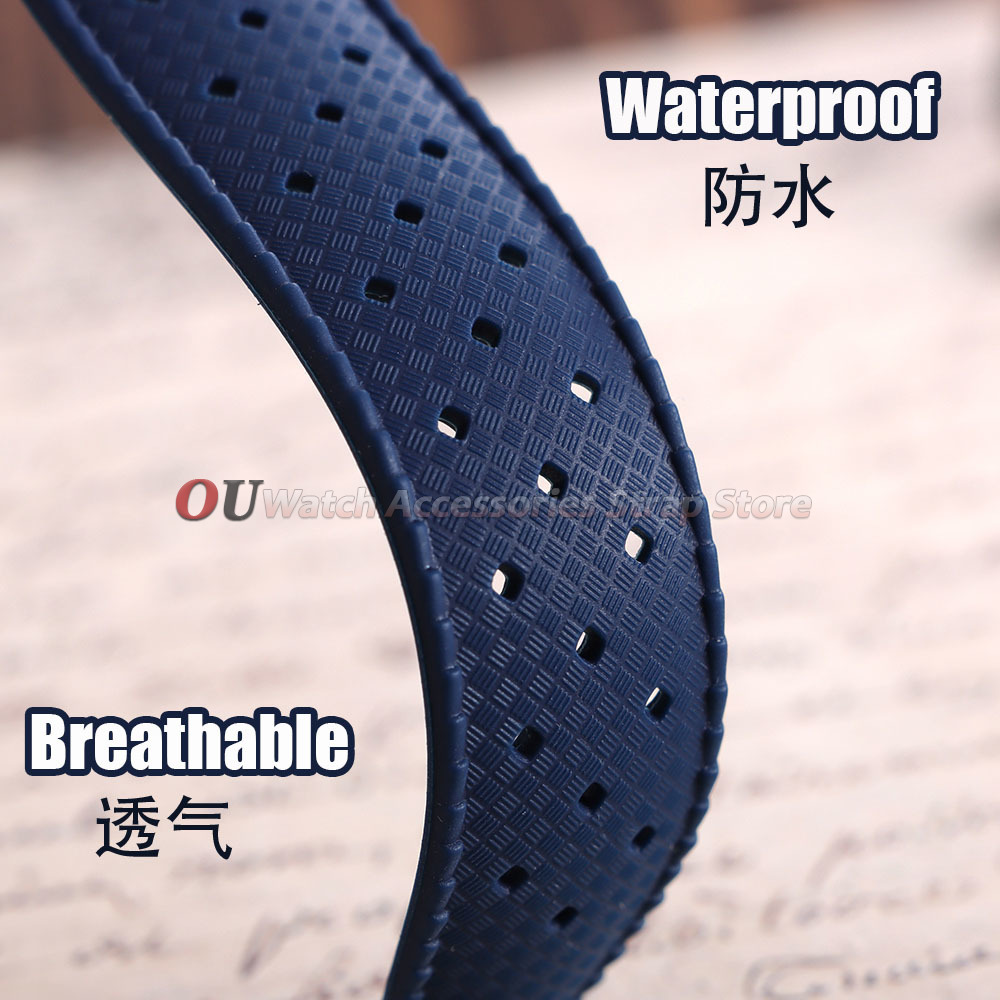 Pulseira de Borracha Tropical  - Rubber Strap Diver avaliação e preço