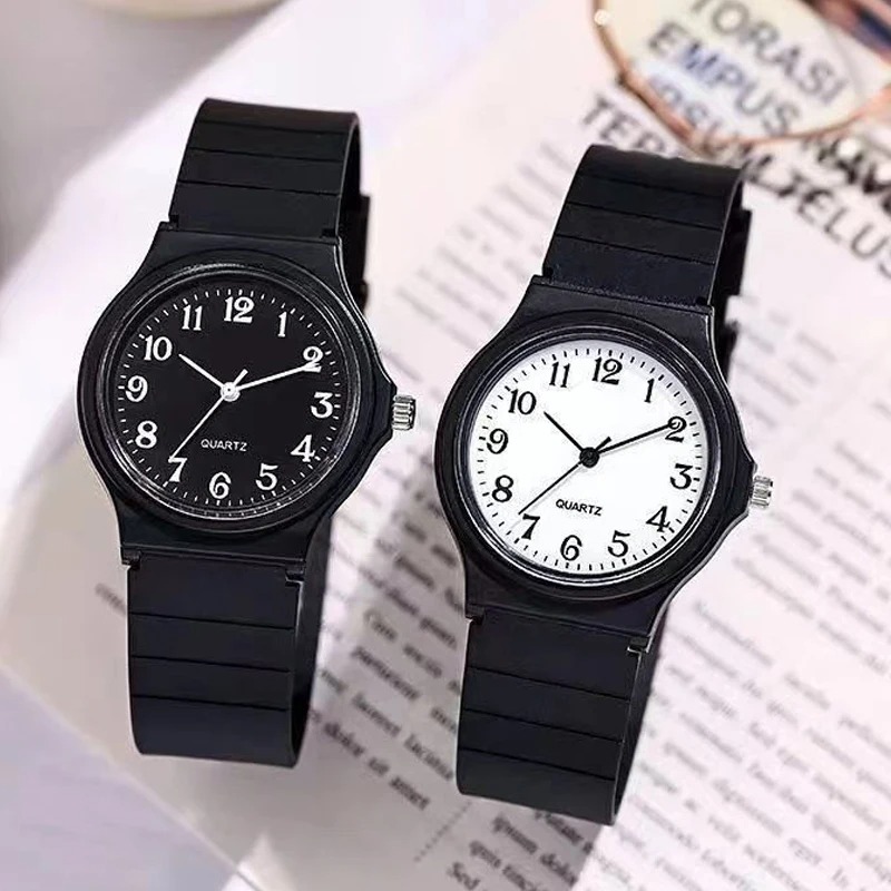 Relógio de quartzo feminino, s - Silicone Band Women avaliação e preço