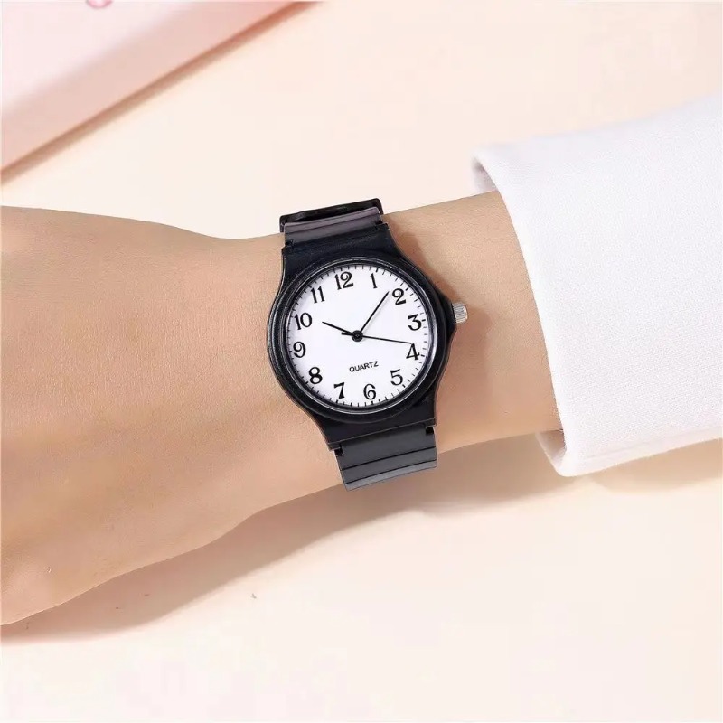 Relógio de quartzo feminino, s - Silicone Band Women avaliação e preço