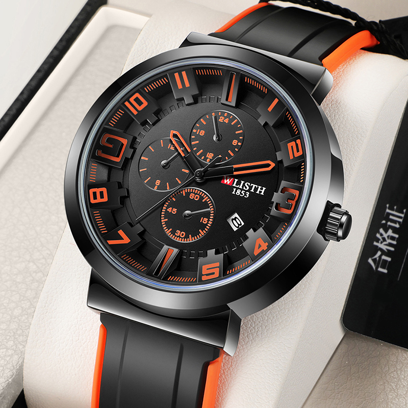 Wlisth retro relógios masculin - Leather Watch Band Men avaliação e preço