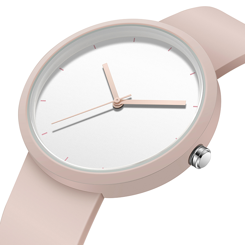 Relógio minimalista para mulhe - Silicone Band Women avaliação e preço