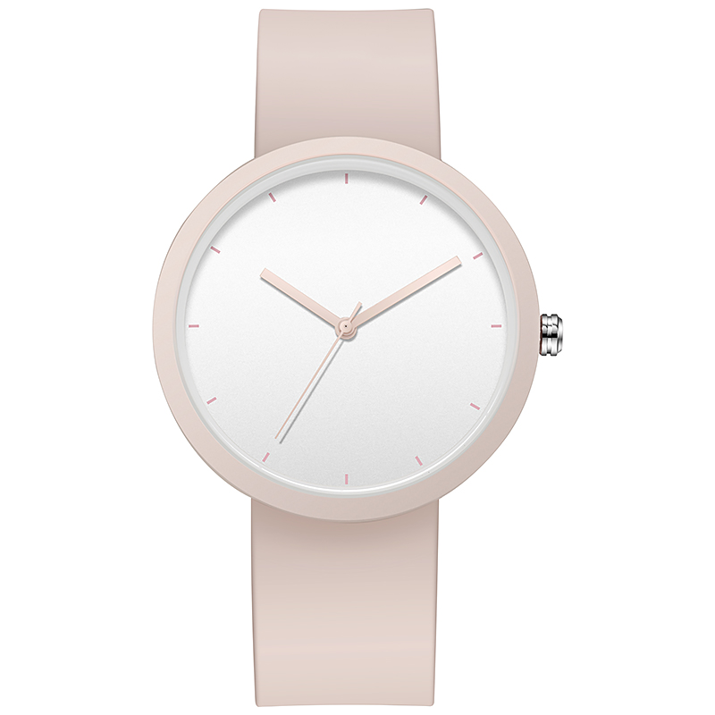 Relógio minimalista para mulhe - Silicone Band Women avaliação e preço