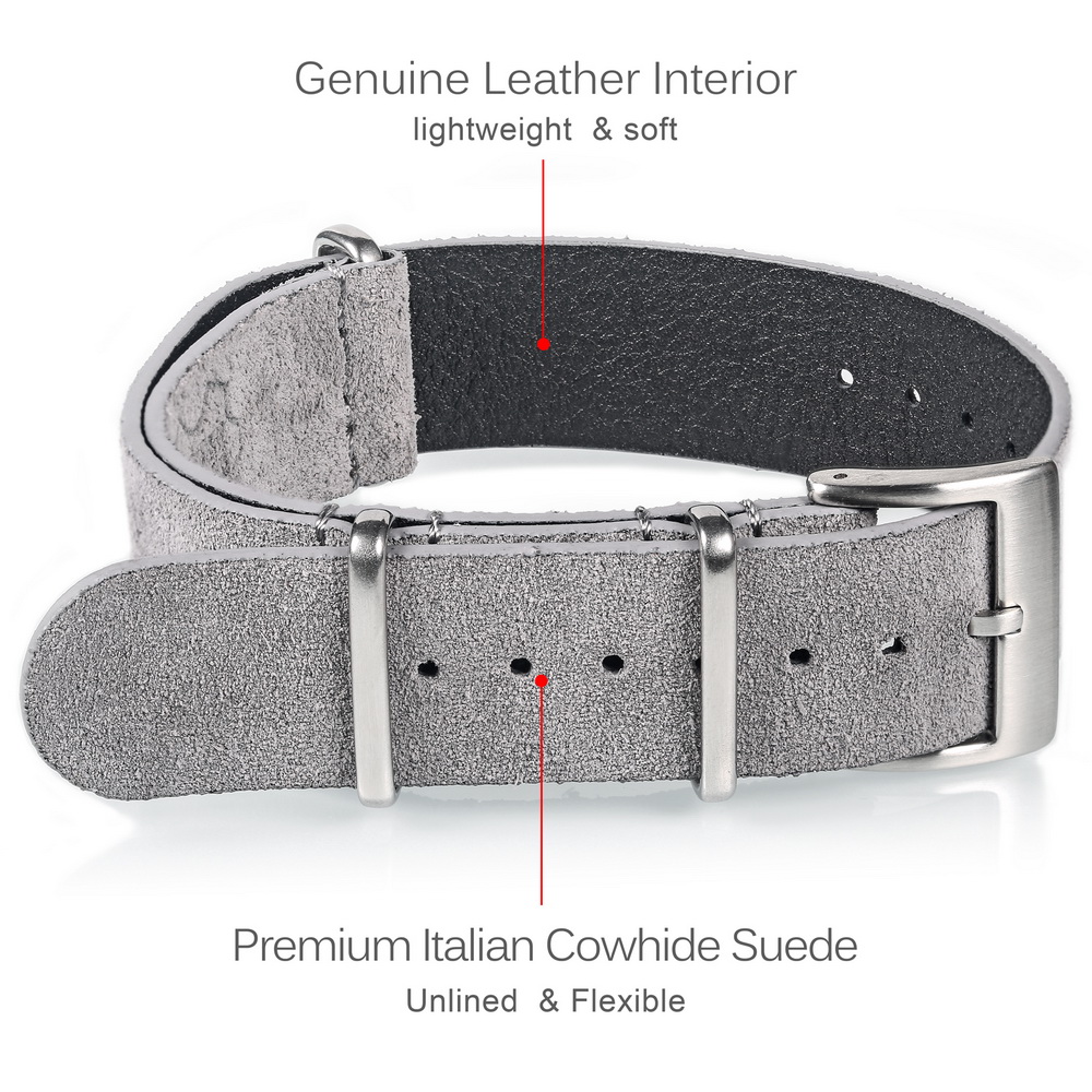 Hemsut pulseira de relógio de  - Suede Strap Watch avaliação e preço