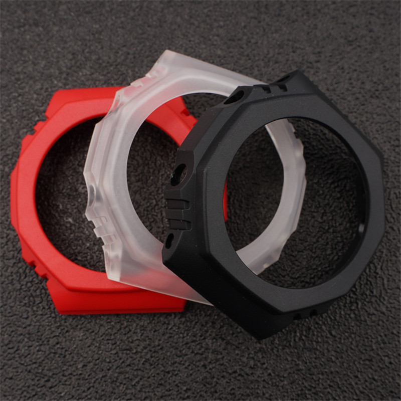 Pulseira de resina + capa para - Casio Watch G-Shock Ga-2100 avaliação e preço